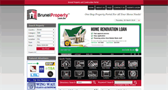 Desktop Screenshot of bruneiproperty.com.bn